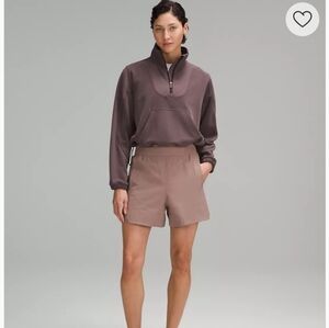 NWT Lululemon Stretch Woven Relaxed Fit High-Rise Short 4” TAUPE Brown Size XL